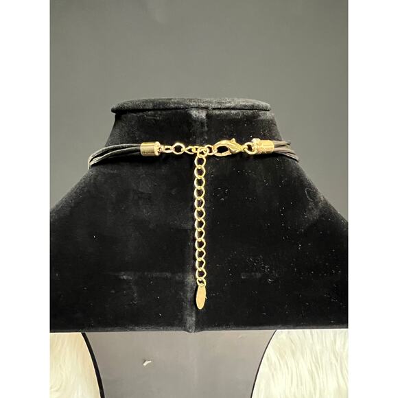 Natasha for Stella & Dot Gold Starfish Chunky Statement Necklace - Picture 2 of 5